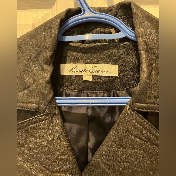 Kenneth Cole Leather Jacket - Picture 2 of 3